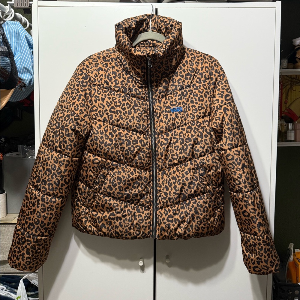 Vans MTE Leopard Print Puffer Jacket